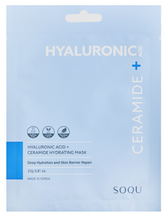 Hyaluronic Acid & Ceramide Hydrating Mask